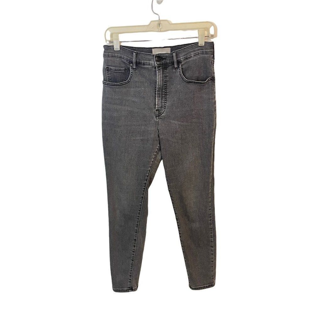 Everlane Gray Stretch High Waist Ankle Skinny Jeans 30
